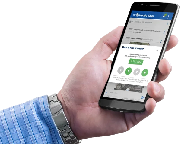 AI - Voice to Text: Transform Your Investigation Workflow