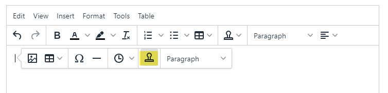 Editor Quick Menu