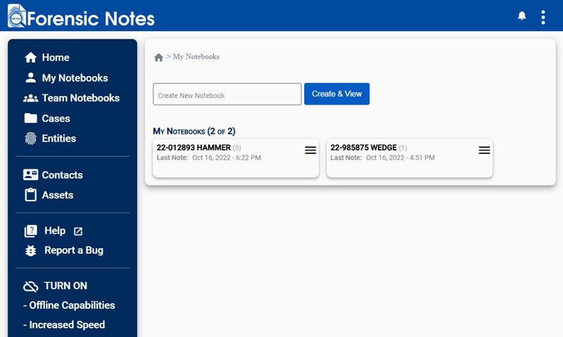 Desktop Interface