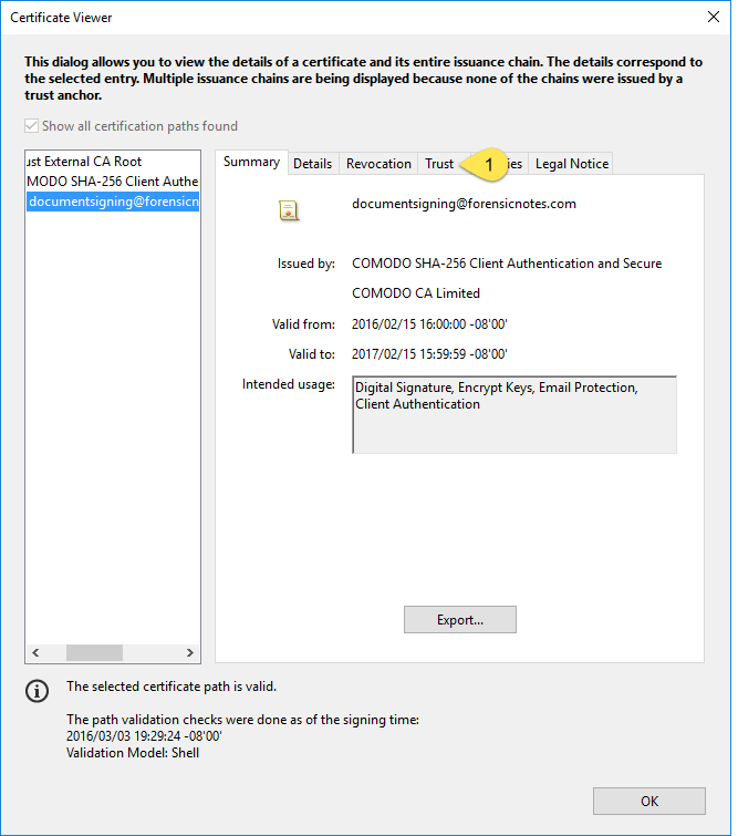 Certificate Viewer