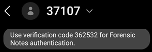 MFA Verification Code