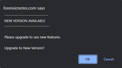 New Version Available