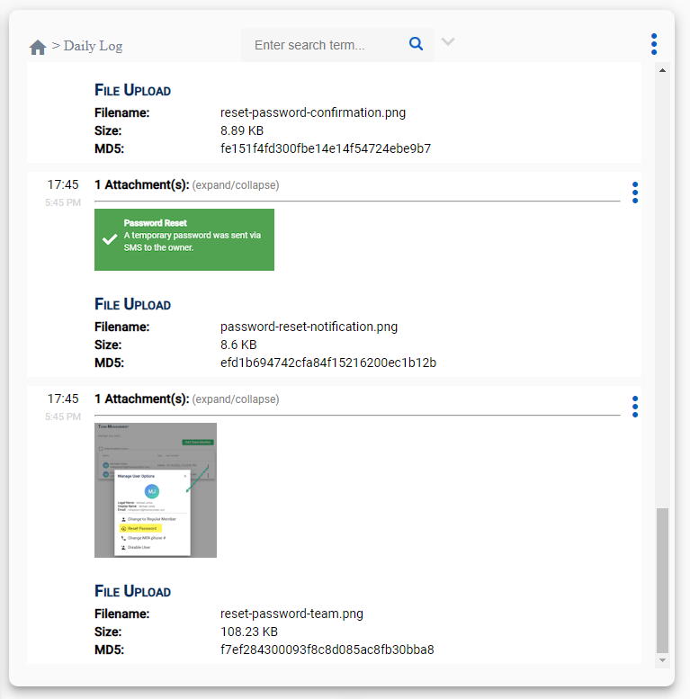 Quick Add Attachments - In Notebook